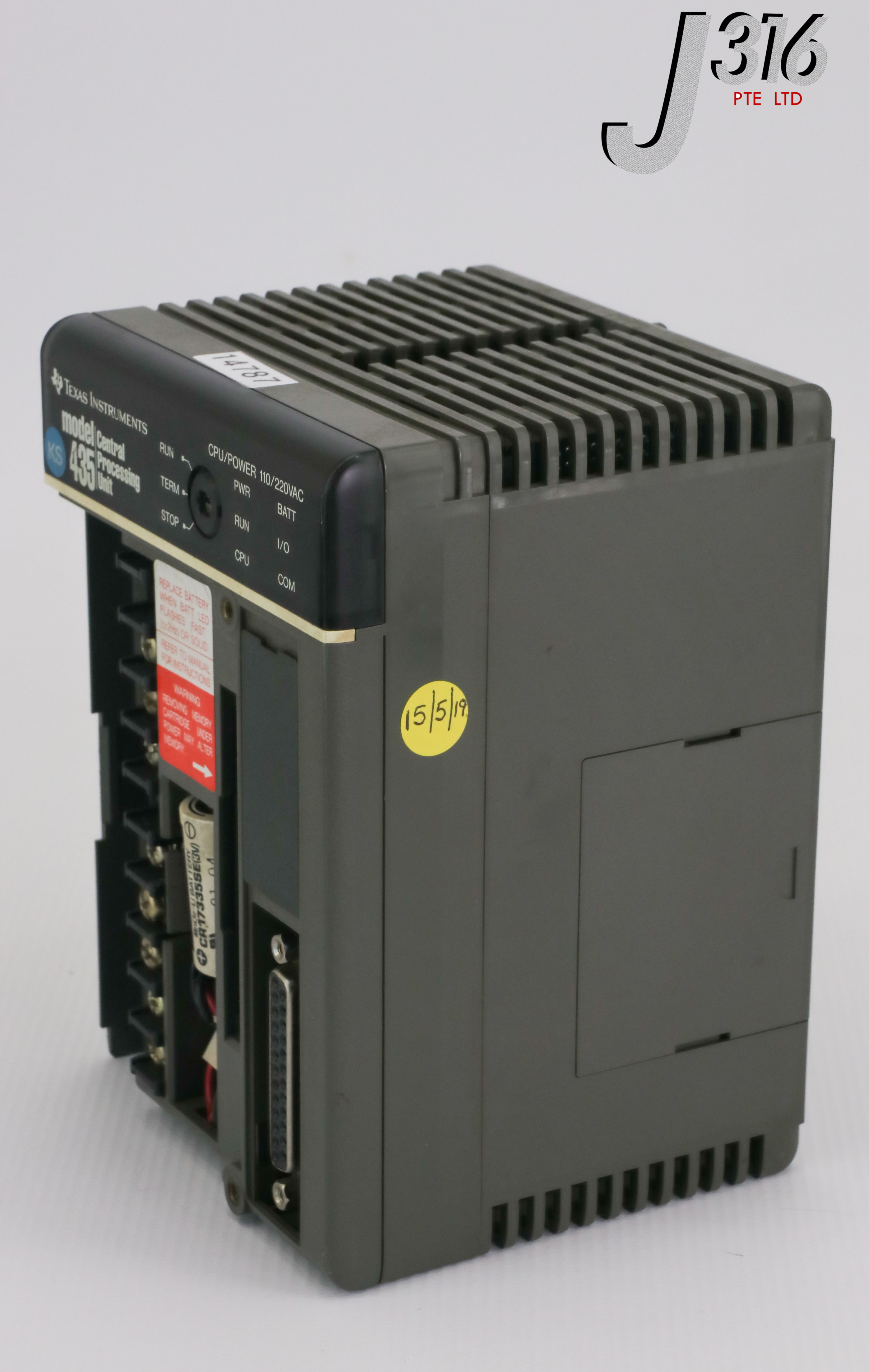 のん 14787 TEXAS INSTRUMENTS SIEMENS CENTRAL PROCESSING UNIT 435-CPU | eBay